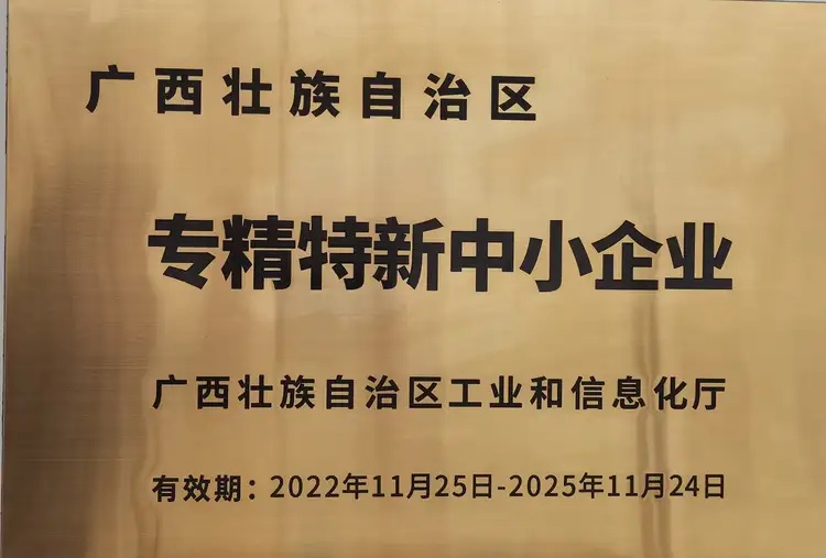 广西专精特新中小企业